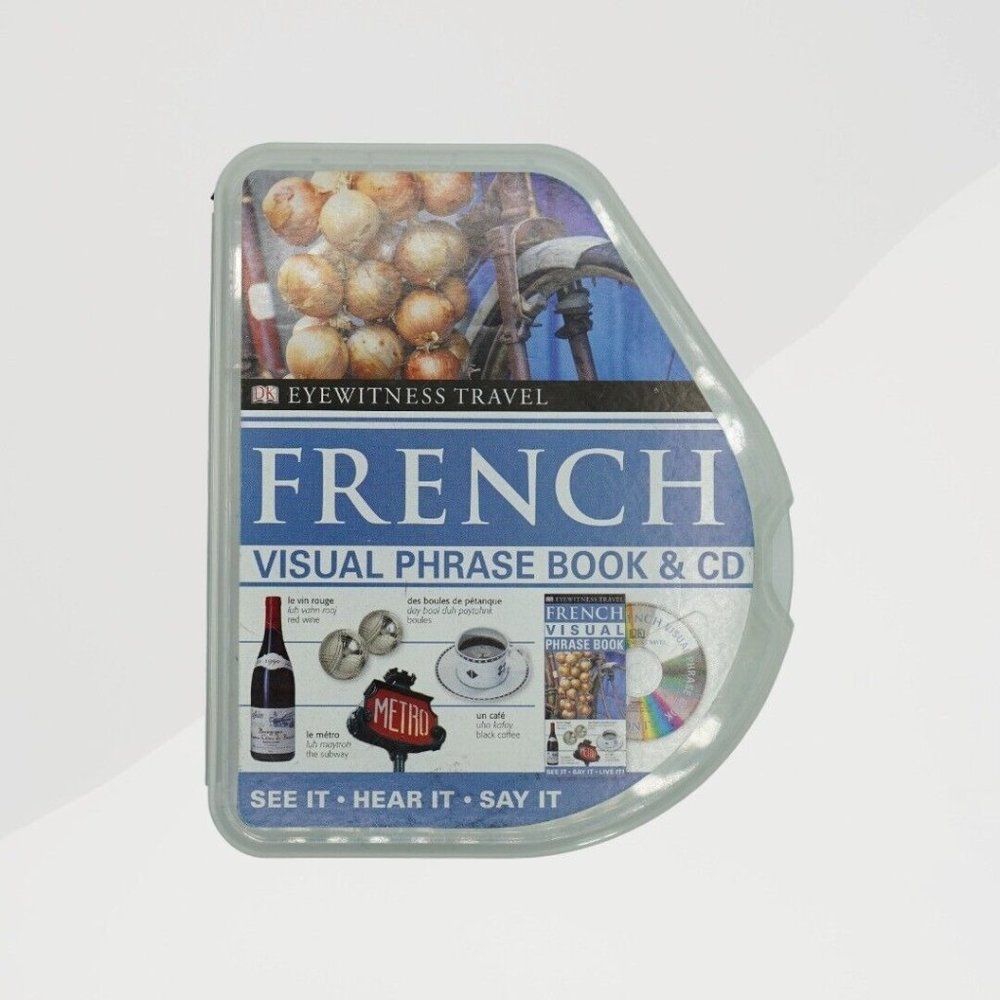 French Visual Phrase Book& CD ( DK Eyewitness Travel Guide)